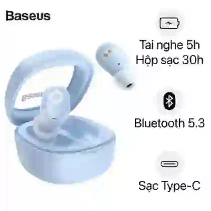 Tai nghe Bluetooth Baseus Bowie WM02 1